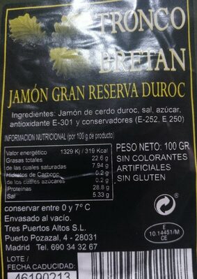 Foto de Jamón gran reserva