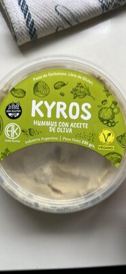 Foto de KYROS HUMMUS CON ACEITE DE OLIVA