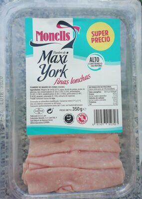 Foto de Maxi York finas lonchas