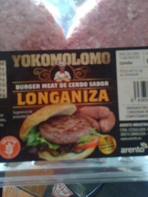 Foto de Burger meat de cerdo sabor longaniza
