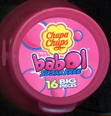 Foto de Chupa Chups - Big Babol -Sugar Free - 16 Big Pieces