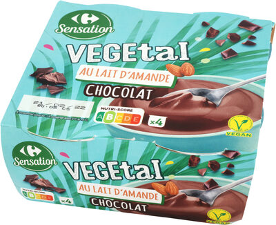 Foto de Postre vegetal almendra chocolate