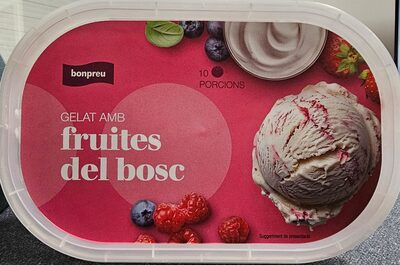 Foto de Gelat amb fruites del bosc
