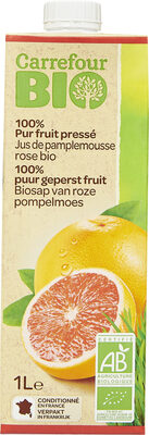 Foto de 100% pur jus PAMPLEMOUSSE ROSE