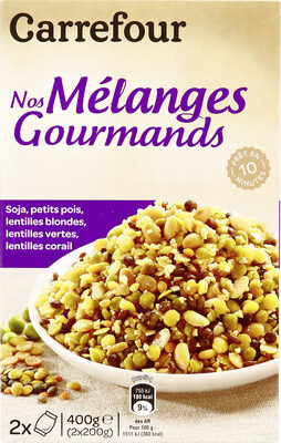Foto de Lentilles gourmandes Petits pois & soja