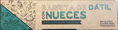 Foto de Barrita de dátil con nueces