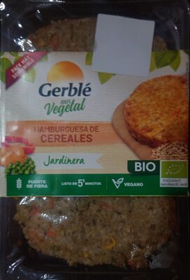 Foto de Hamburguesa de cereales jardinera