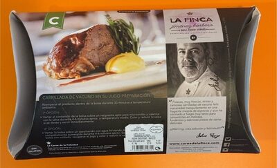 Foto de Carrillada de Vacuno en su jugo