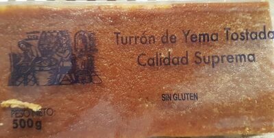 Foto de Turrón yema tostada