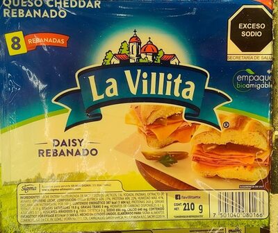 Foto de Queso Daisy Rebanado