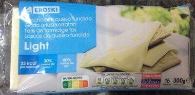 Foto de Lonchas de queso fundido Light