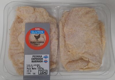 Foto de Pechuga empanada marinada