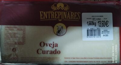 Foto de Queso Oveja Curado Entrepinares