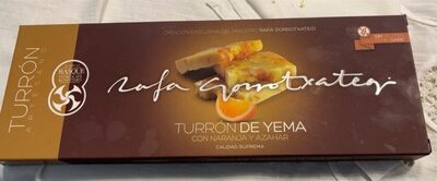 Foto de Turron de yema con naranja