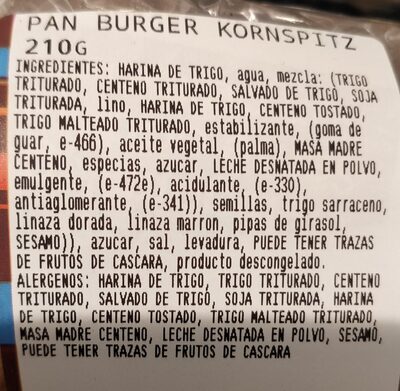 Foto de Pan Burger kornspitz