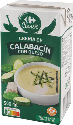 Foto de Crema de calabacín con queso