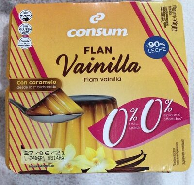 Foto de Flan Vainilla 0%