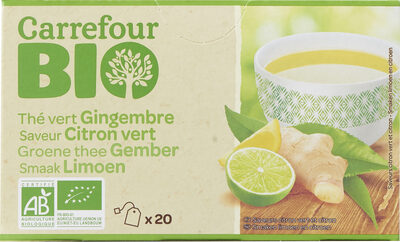 Foto de Thé vert Gingembre Saveur Citron vert
