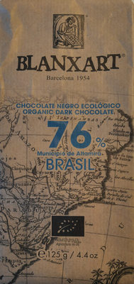 Foto de Chocolate negro ecológico 76 % Brasil