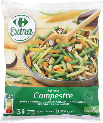 Foto de Salteado de verduras campestre