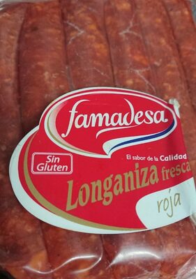 Foto de Longaniza fresca roja