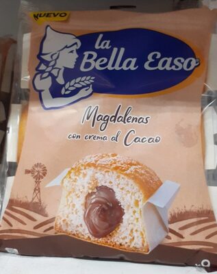 Foto de Magdalenas con crema al cacao