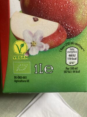 Foto de Zumo de manzana exprimido