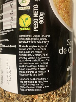 Foto de Sopa de Quinoa