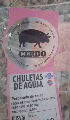 Foto de Chuletas de Aguja-Cerdo