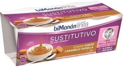 Foto de Crema sustitutiva sabor caramelo vainilla