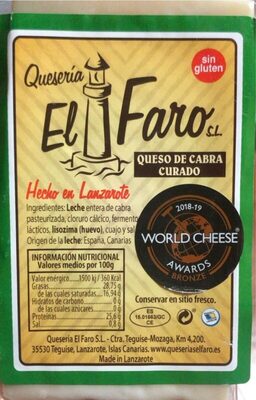 Foto de Queso de Cabra Curado