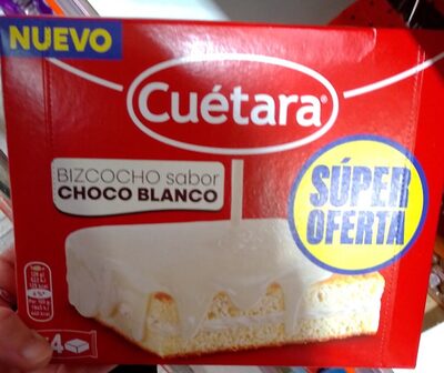 Foto de bizcocho sabor blanco