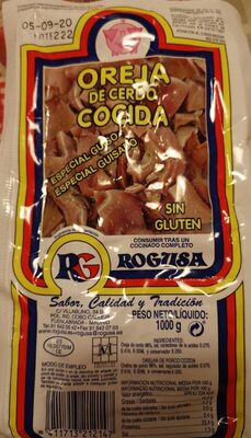 Foto de Oreja de cerdo cocida