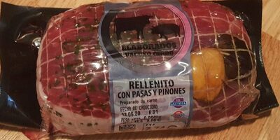 Foto de rellenito con pasas y piñones