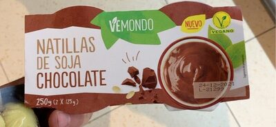 Foto de Natillas de soja chocolate
