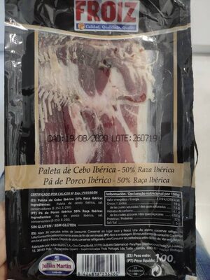 Foto de Paleta de cebo iberica