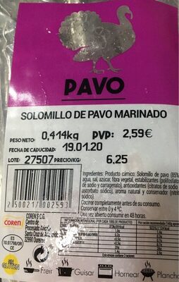 Foto de Solomillo de pavo marinado