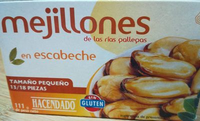 Foto de Mejillones en escabeche con aceite de girasol