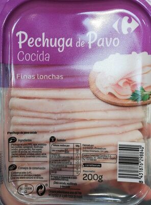 Foto de Pechuga de Pavo Cocida