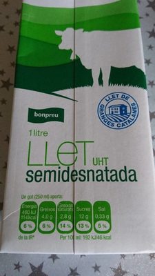 Foto de Llet uht semidesnatada