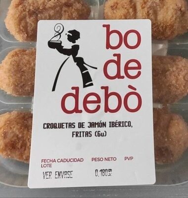 Foto de Croquetas de jamón y paleta Ibérica fritas