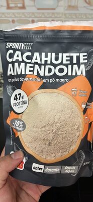 Foto de Cacahuete Amendoim en polvo desgrasado / em pó magro