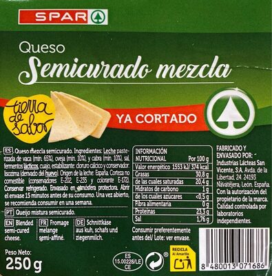 Foto de Queso Semicurado Mezcla
