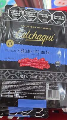 Foto de salame calcahqui