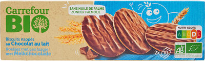Foto de Biscuits nappés au Chocolat au lait