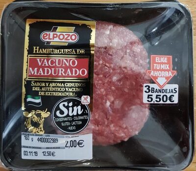 Foto de Hamburguesa de vacuno madurado