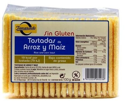 Foto de Tostadas de arroz y maíz