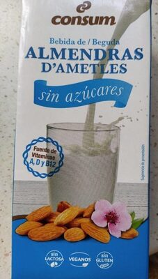 Foto de Leche Almendra sin azúcar