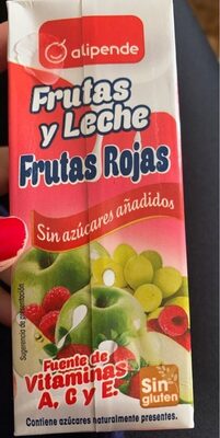 Foto de Bebida refrescante mixta de zumo de frutas y leche