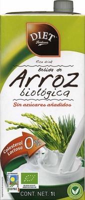 Foto de Bebida de arroz Integral Biológica